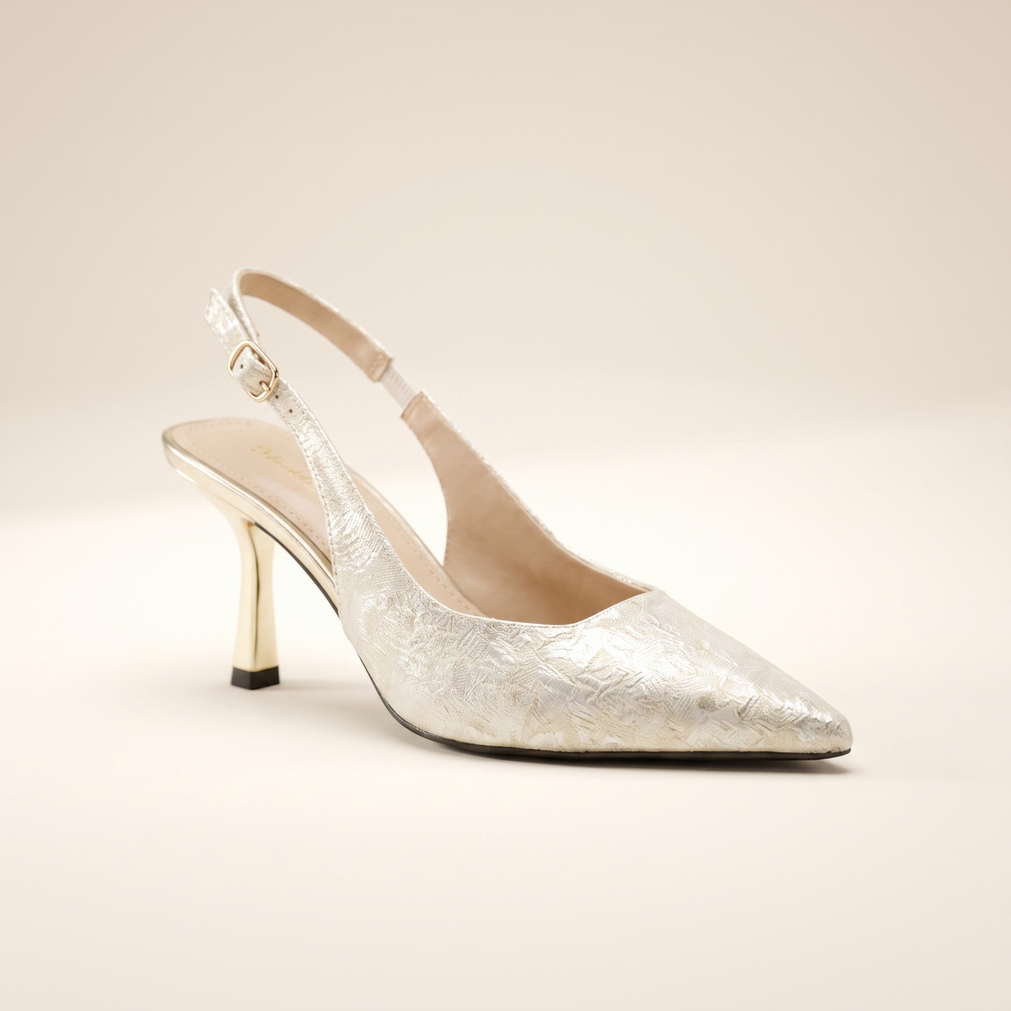 Sunoire rachel pumps mit spitze zehenpartie 06 colorway gold