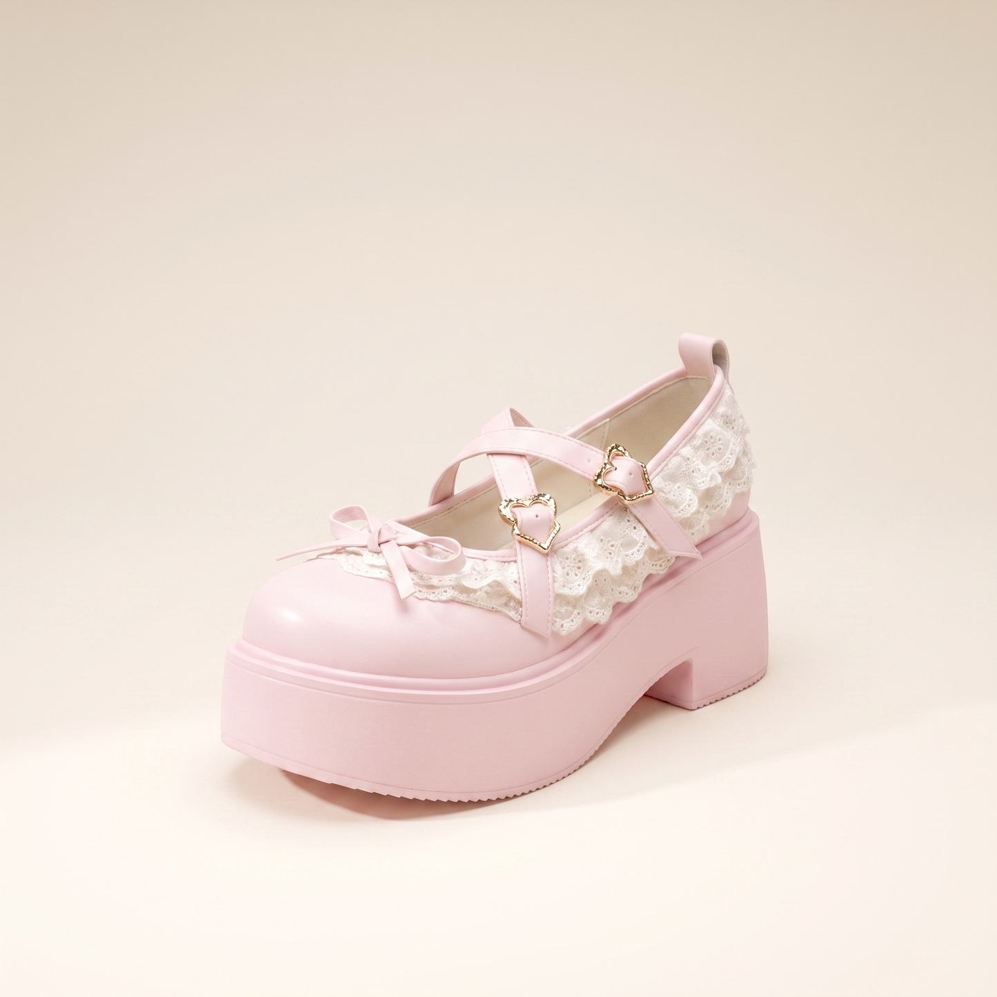 Sunoire arielle black shoes 06 colorway pink