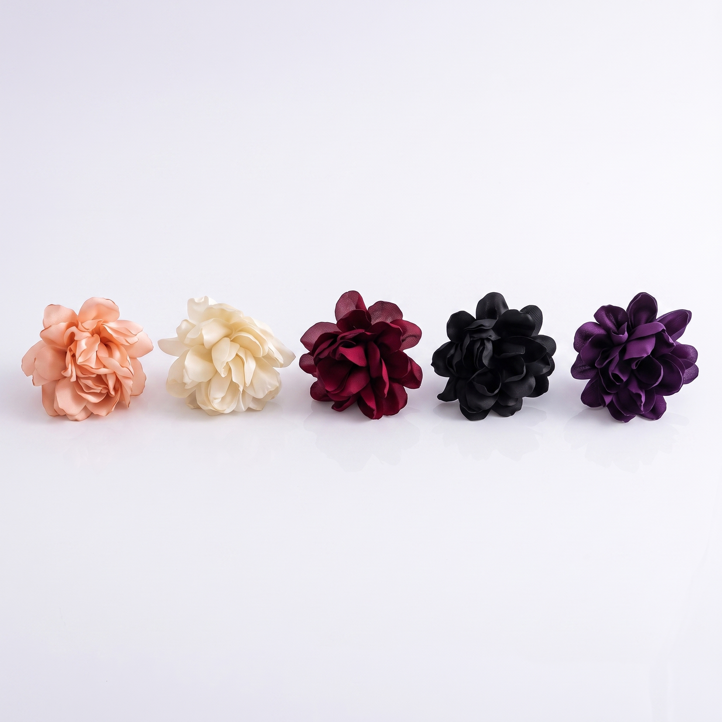 Sunoire exaggerated design big fabric flower earrings for women fashion niche artistic style simulation flower statement earrings 07 collection all styles