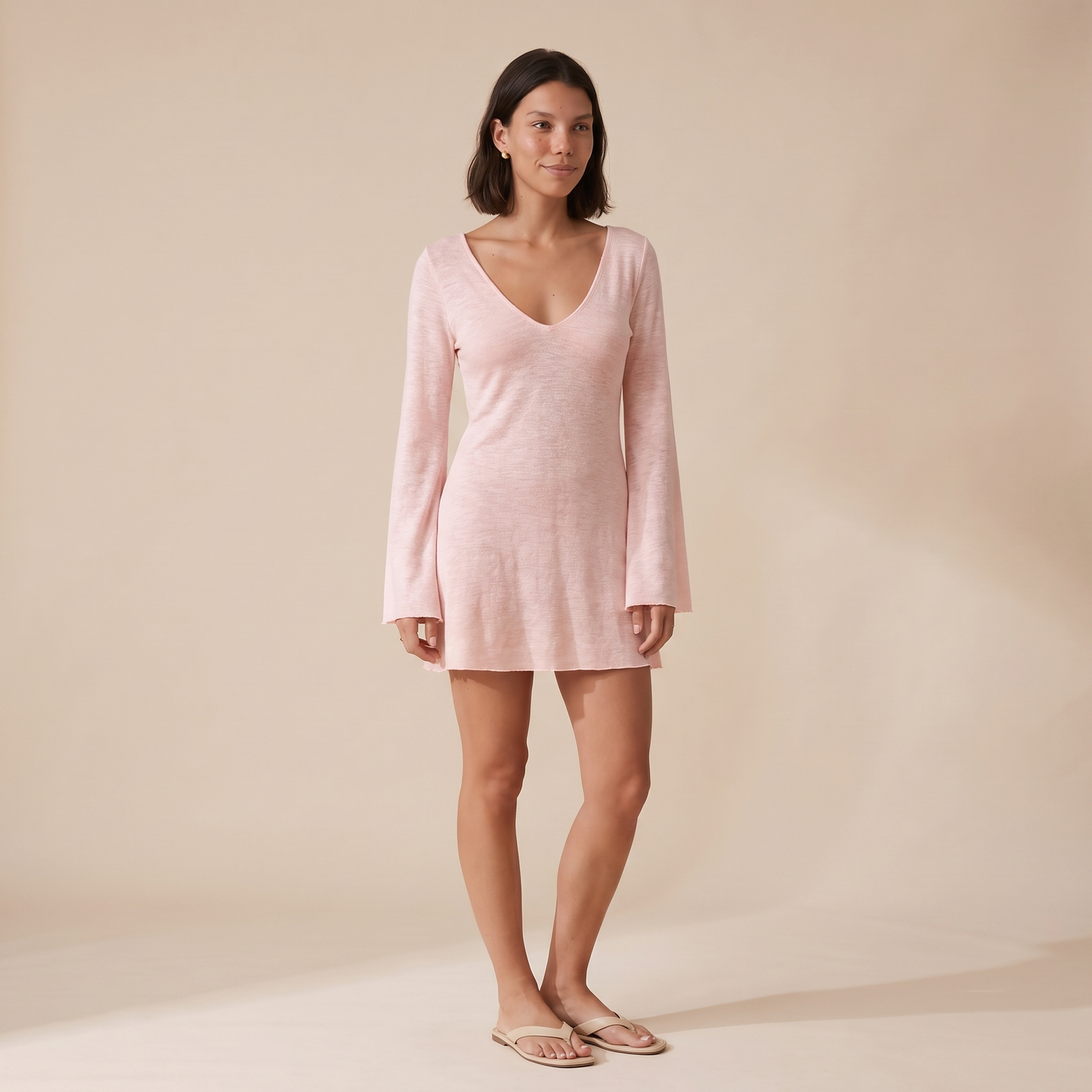 Sunoire lila white dress colorway pink front hero 01
