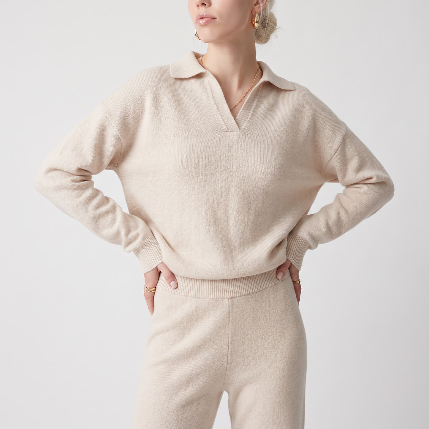 Sunoire lounge set dames clairmont torso crop 01