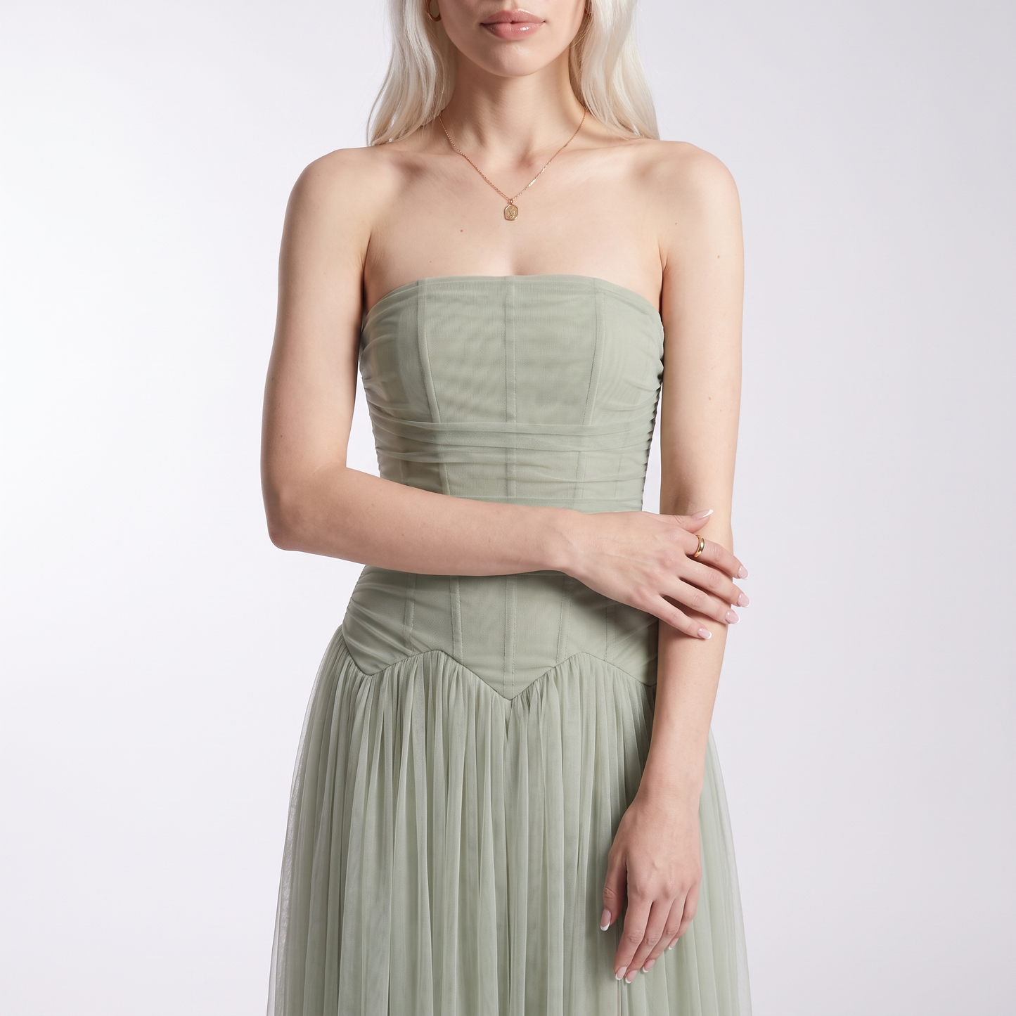 Sunoire maxi evening dresses strapless draped sleeveless floor length long dress trendy strapless prom dress vestidos torso crop 01
