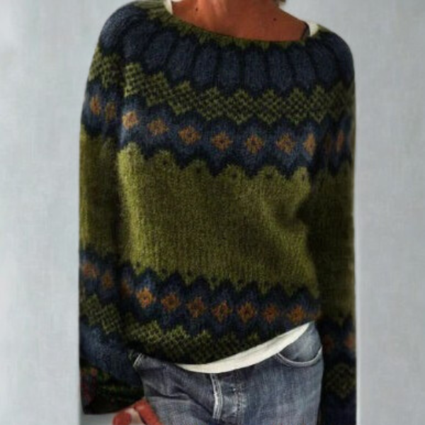 Mysa | Comfortable Jumper in Green