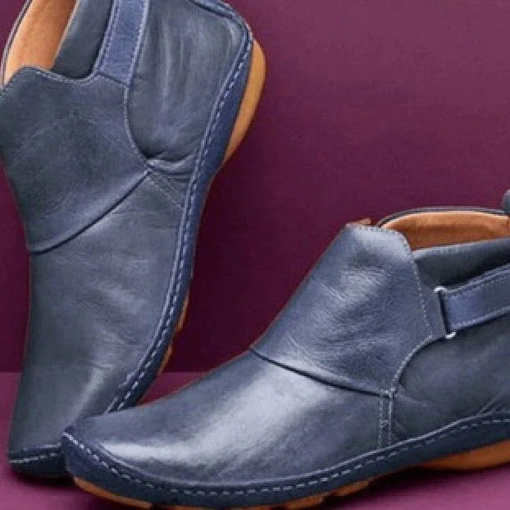 Orthopaedic ankle boots in Blue