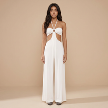 Sunoire tareth halterneck cutout jumpsuit 2 front hero 01