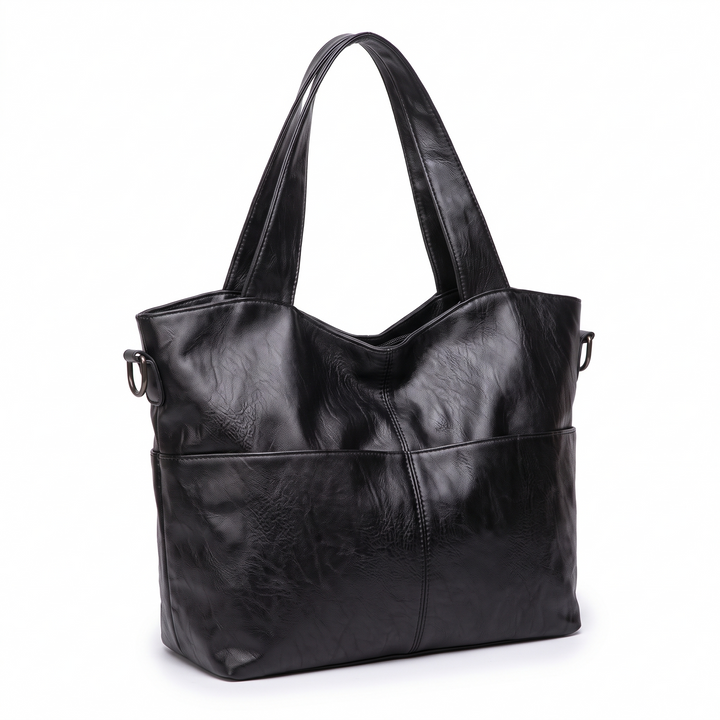 Women's 3 Piece Handbag and Purse Set, three-quarter view