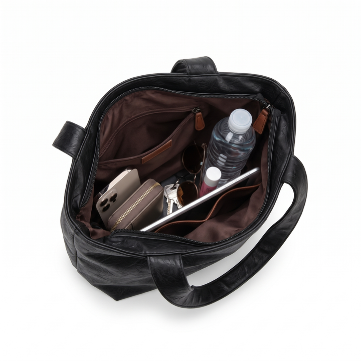 Women's 3 Piece Handbag and Purse Set, interior