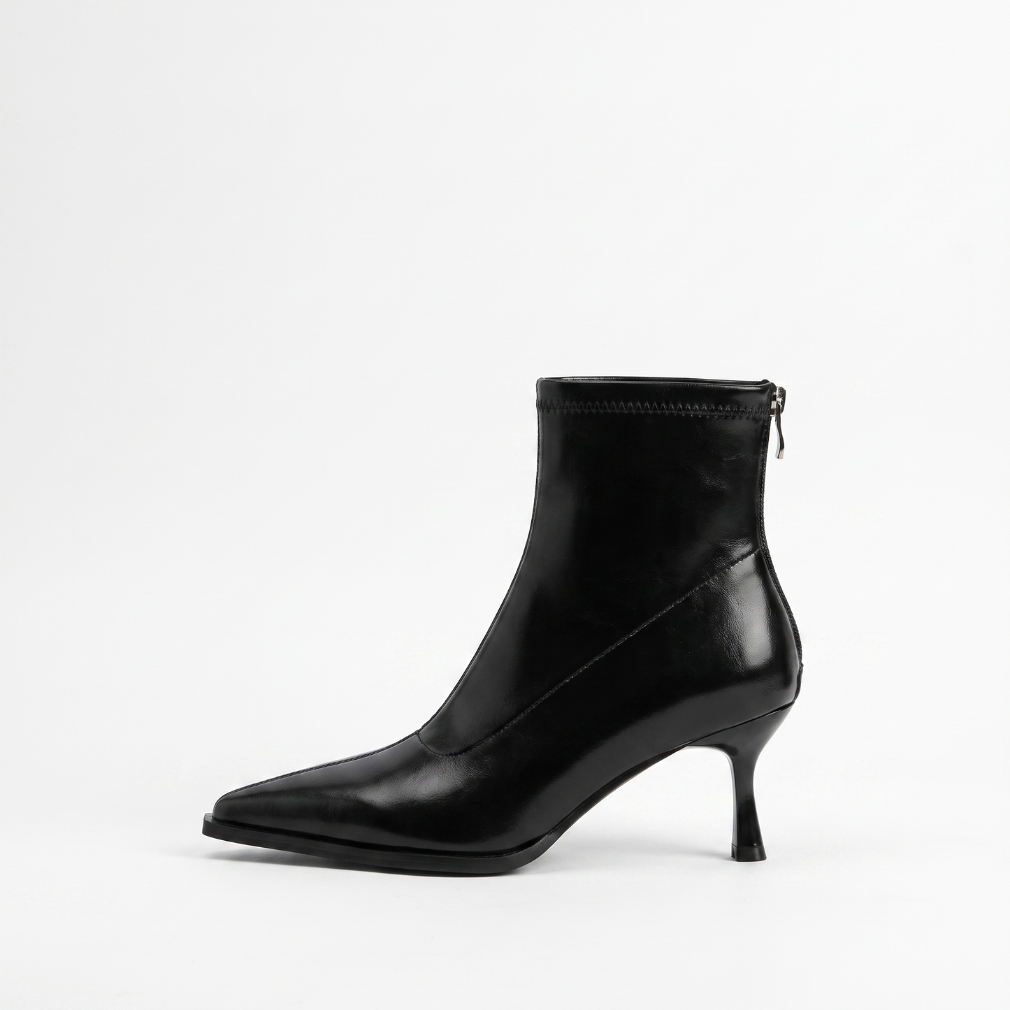 Sunoire 2025 nieuwe vrouwen enkellaarsjes sexy puntschoe a07ac246 01 lateral profile black