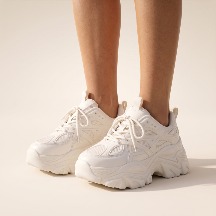Sunoire anielka black shoes 01 three quarter white