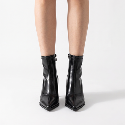 Sunoire 2025 nieuwe vrouwen enkellaarsjes sexy puntschoe a07ac246 02 worn hero black