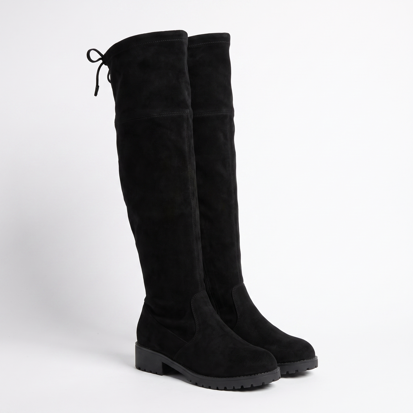 Sunoire 2025 faux suede vrouwelijke hakken herfst winter 913088ee 03 pair flatlay black