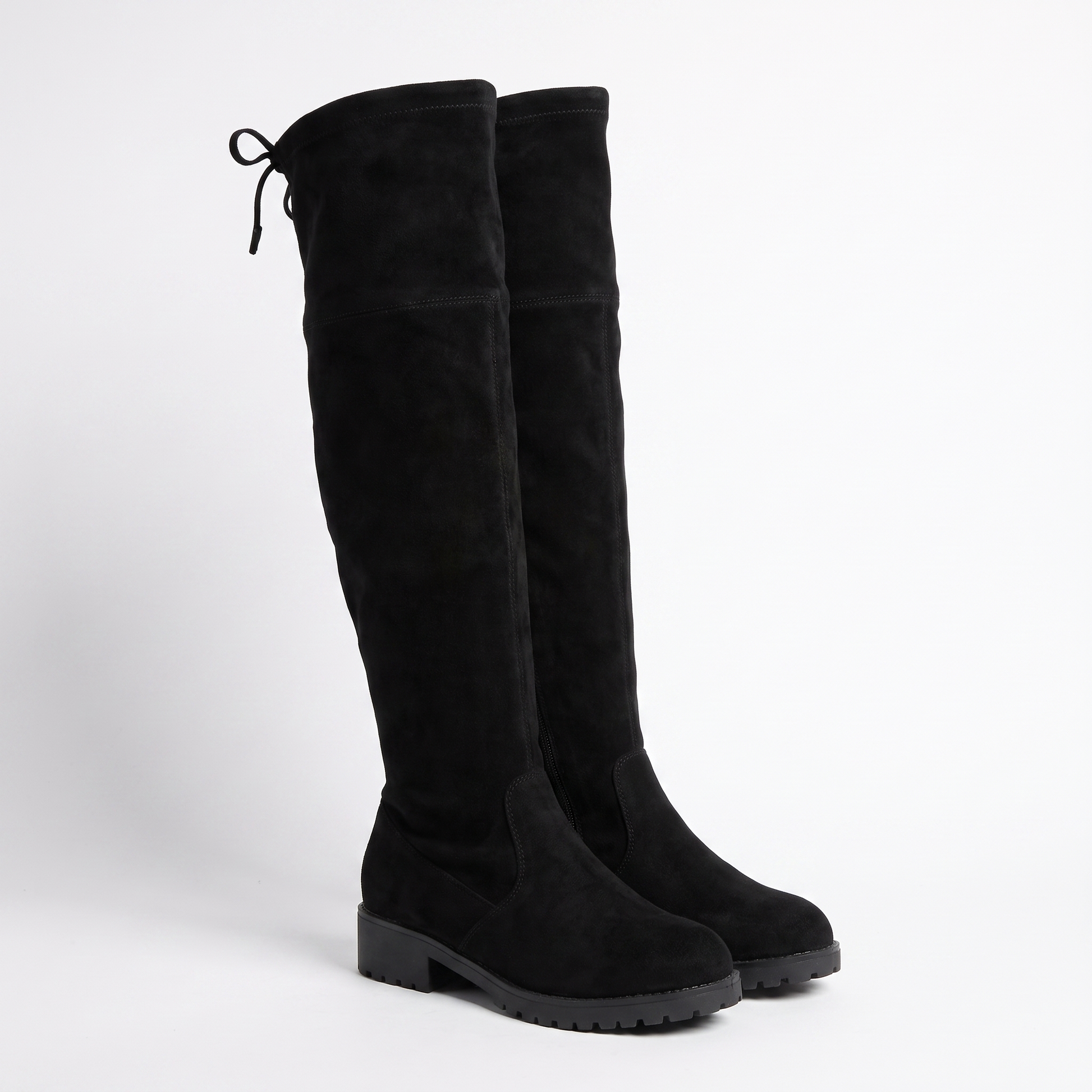 Sunoire 2025 faux suede vrouwelijke hakken herfst winter 913088ee 03 pair flatlay black