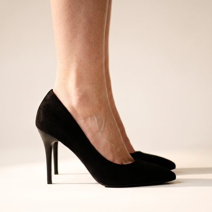 Sunoire clara black heels 03 side profile black