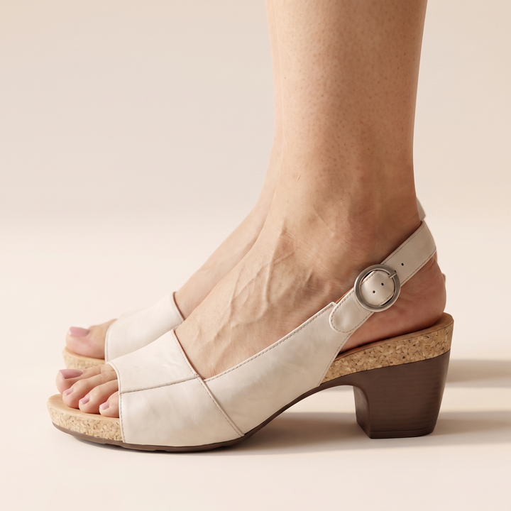 Sunoire cynzia red heels 03 side profile white