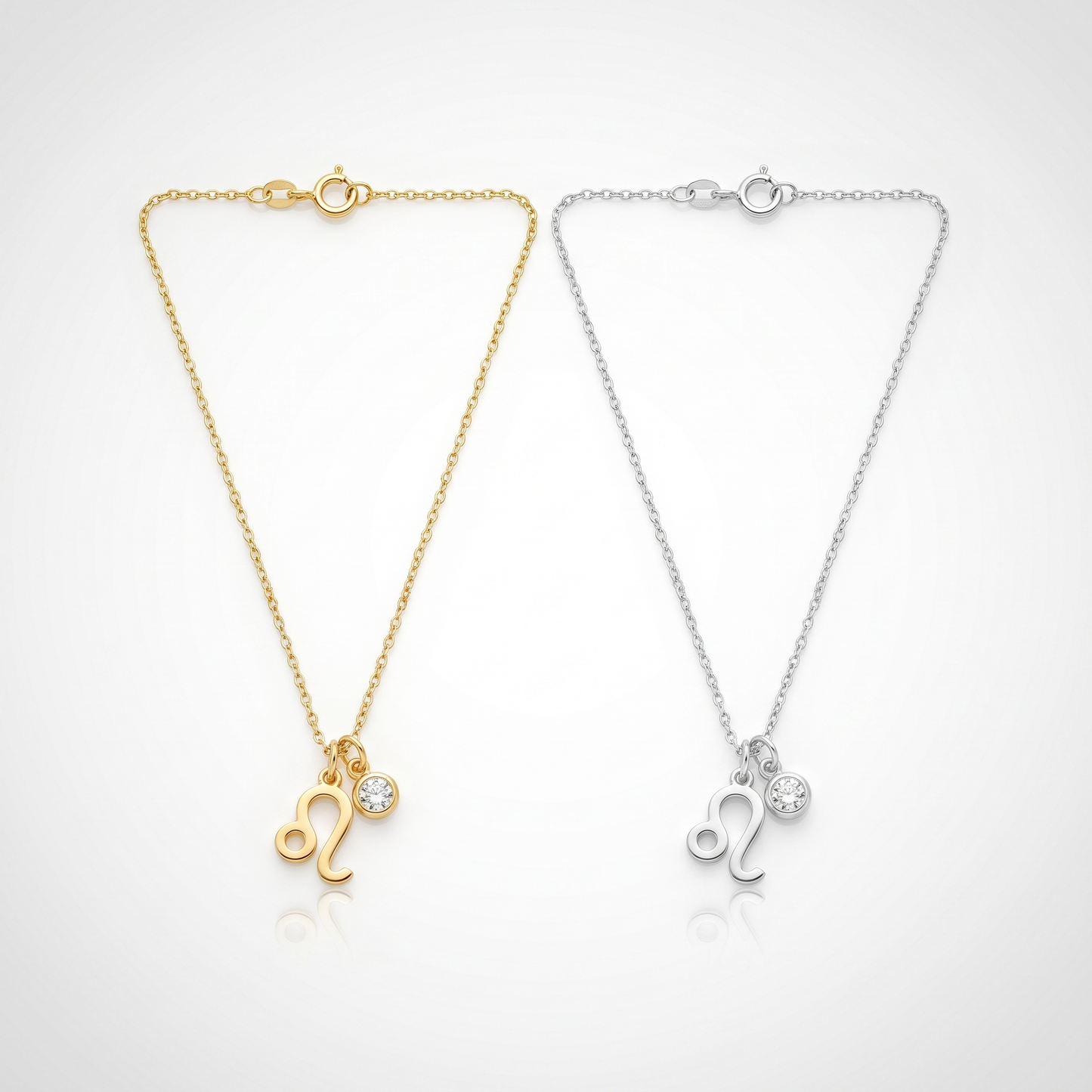 Sunoire emanco birthstone constellation double pendant diy necklace 12 zircon stainless steel birthday gift dropshipping wholesale 04 collection all styles