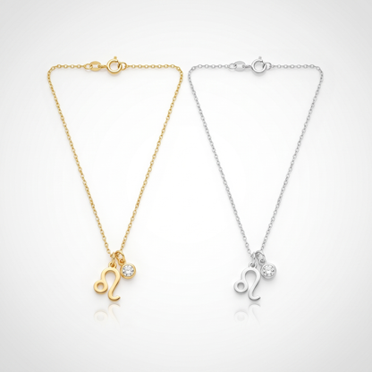 Sunoire emanco birthstone constellation double pendant diy necklace 12 zircon stainless steel birthday gift dropshipping wholesale 04 collection all styles