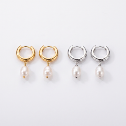 Sunoire emanco earring wholesale vintage glamorous irregular pendant earrings natural freshwater pearls casual luxury gift earrings 04 collection all styles