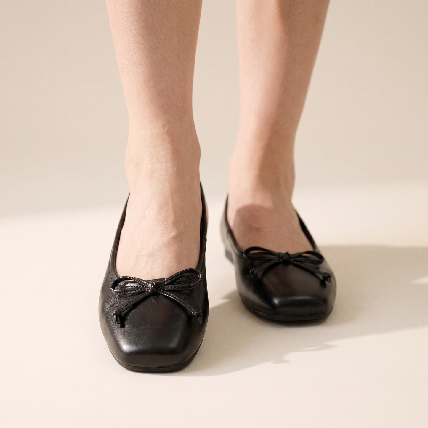 Sunoire esme black loafers 04 worn detail black