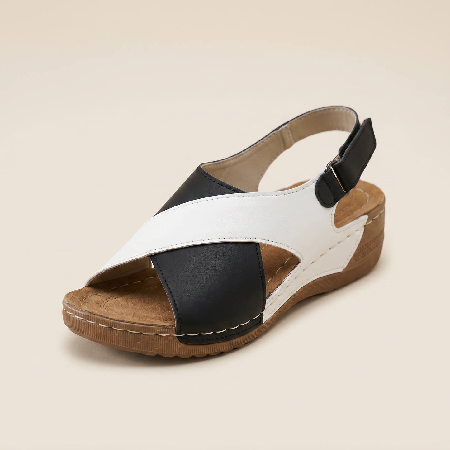 Sunoire women s hiking sandals walk in style move with ease 05 colorway black