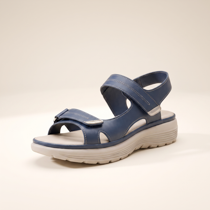 Sunoire dual strap walking sandals 05 colorway blue