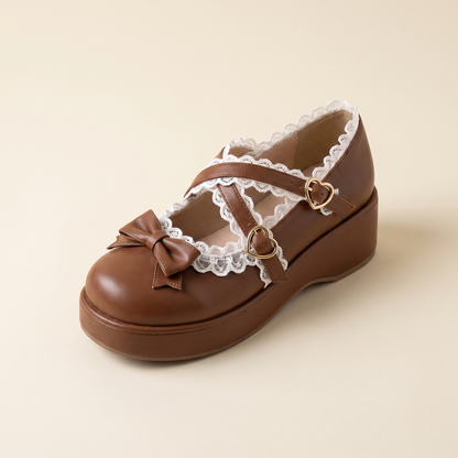 Sunoire arielle black shoes 05 colorway brown