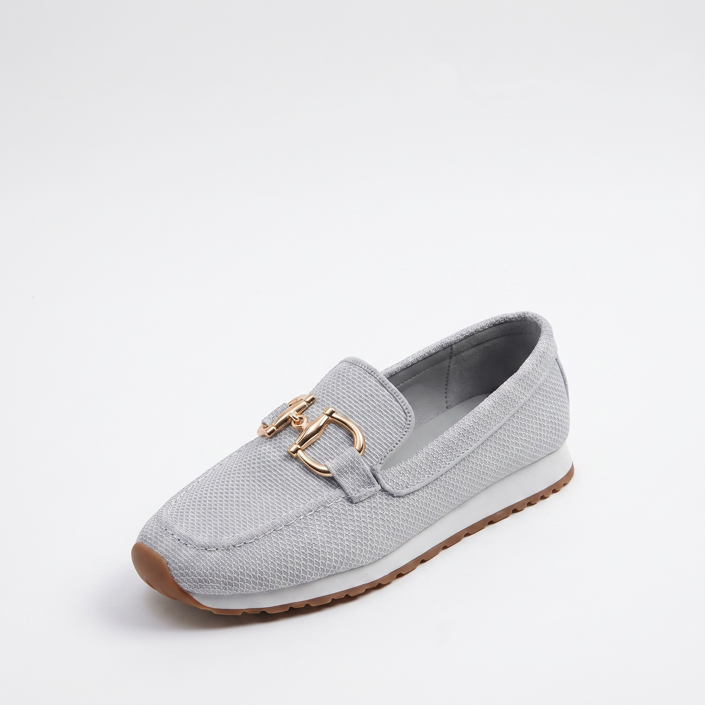 Sunoire elegant comfort womens black loafers with cushioned slip on design for all day comfort 05 colorway white