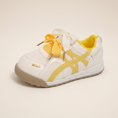 Sunoire paloma white mesh sneakers 05 colorway yellow