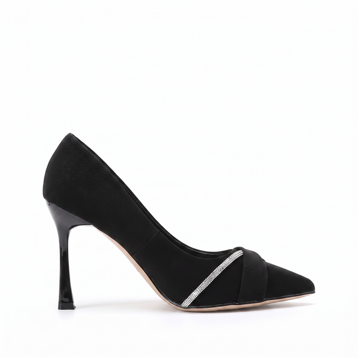 Sunoire arielle black heels 05 lateral profile black