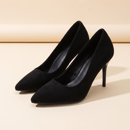 Sunoire clara black heels 05 pair flatlay black