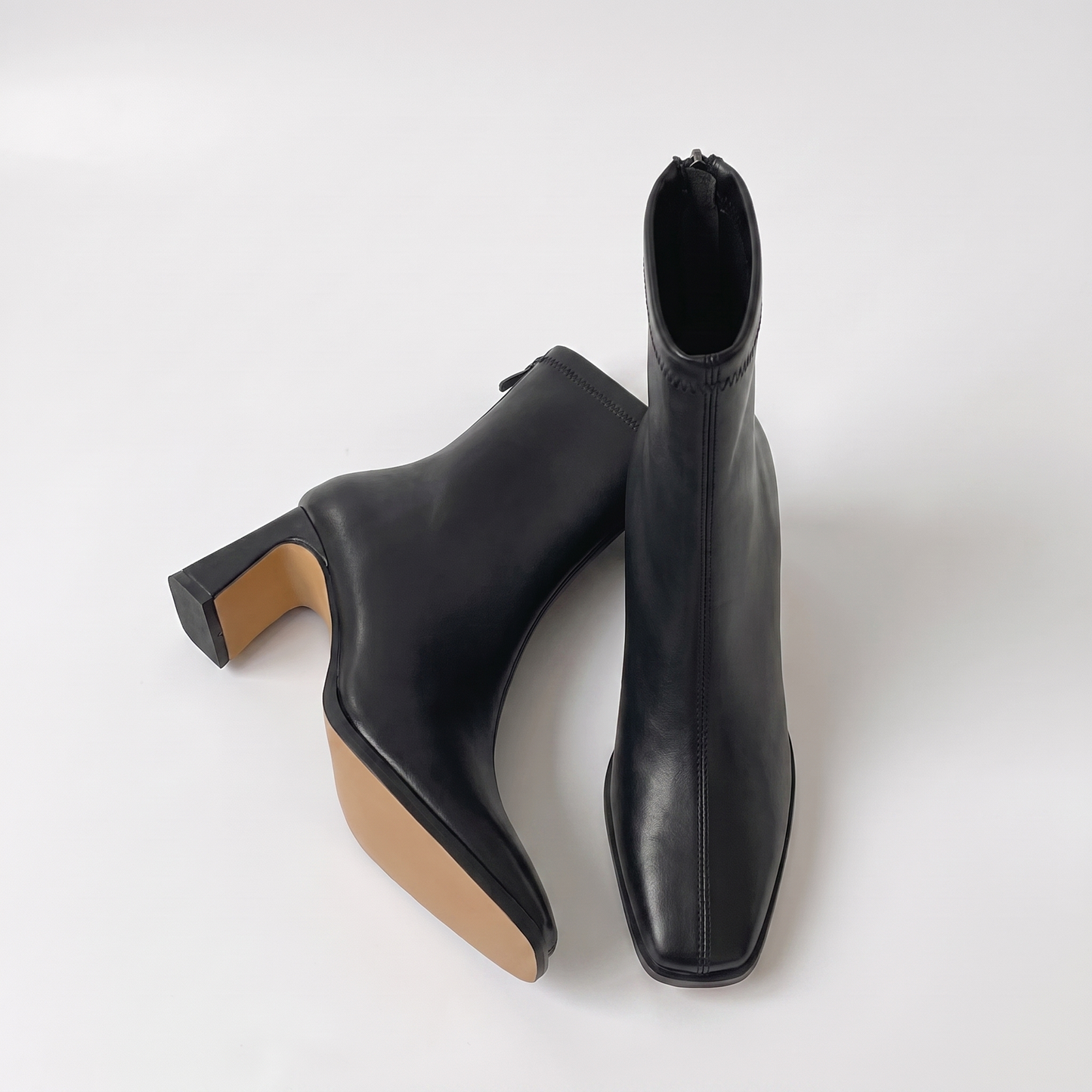 Sunoire vintage warme katoenen dames enkellaarsjes mode c9d5c6c8 06 colorway black