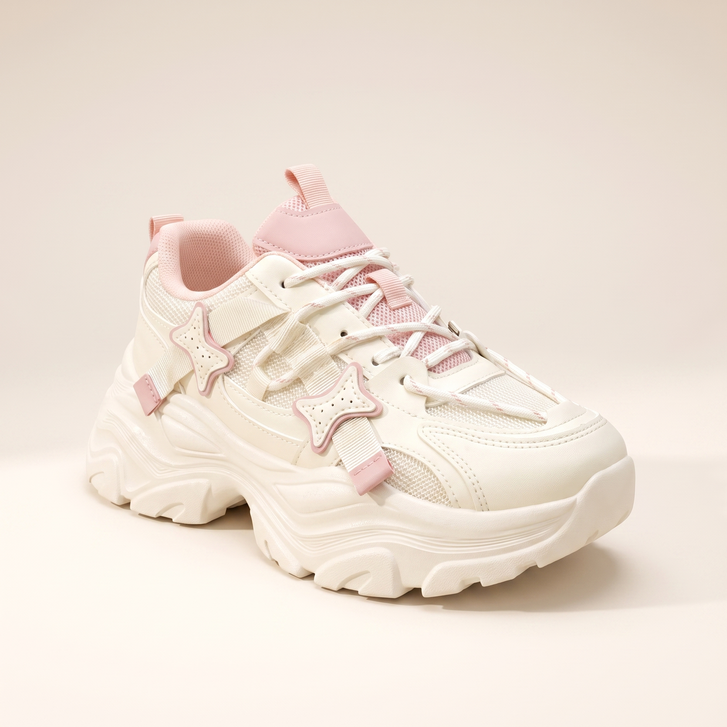 Sunoire chessa black sneakers 06 colorway pink