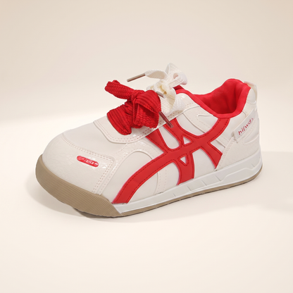 Sunoire paloma white mesh sneakers 06 colorway red