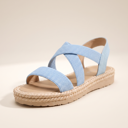 Sunoire adele women s woven sandals 07 colorway blue