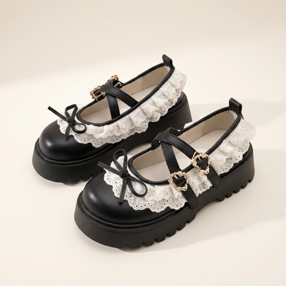 Sunoire arielle black shoes 07 pair flatlay black