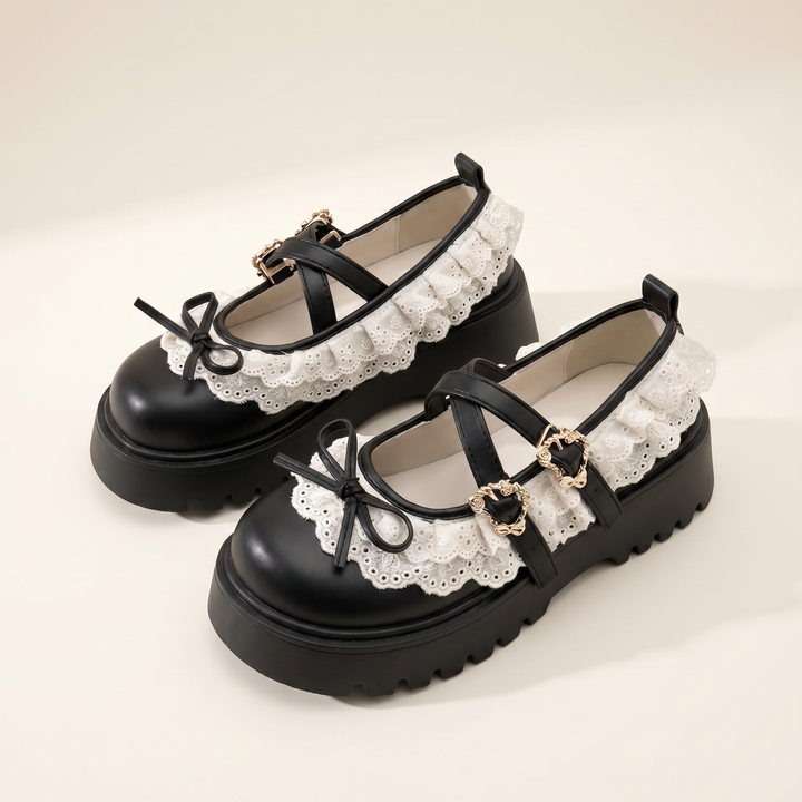 Sunoire arielle black shoes 07 pair flatlay black
