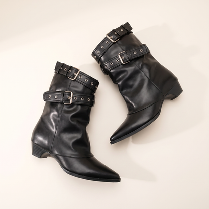 Sunoire celeste black boots 07 pair flatlay black