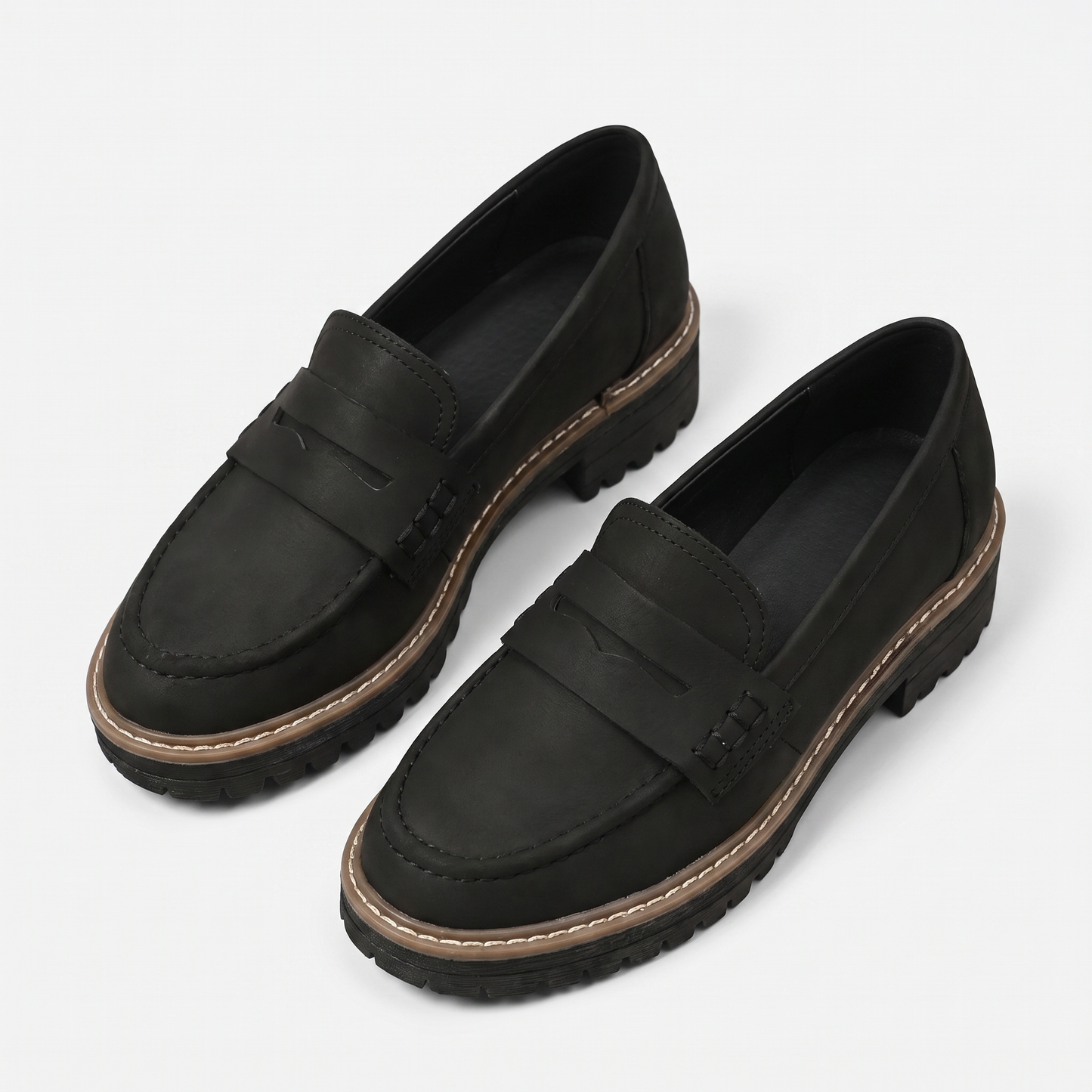 Sunoire skylar loafers 07 pair flatlay black