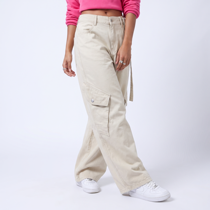 Sunoire american vintage unisex denim straight pocket green work pants couple new loose couple s casual pant fashion design bottom crop 3q 01