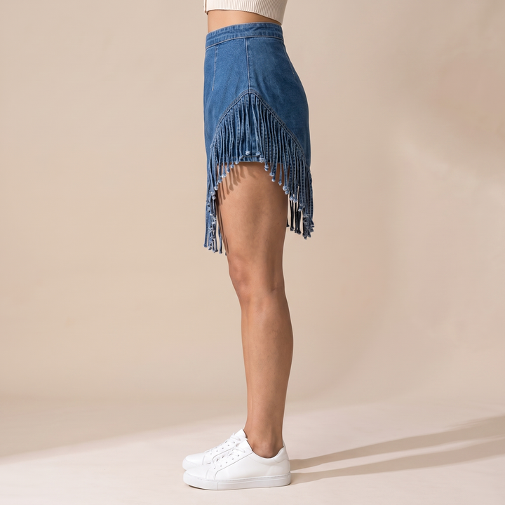 Sunoire ava blue denim skirt bottom side crop 01