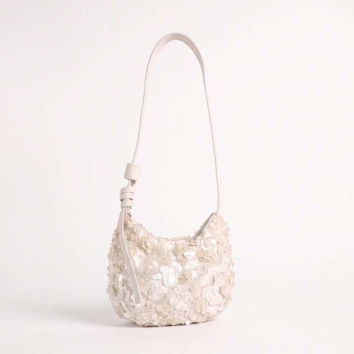 Sunoire bag 02 sequin hobo 02 three quarter