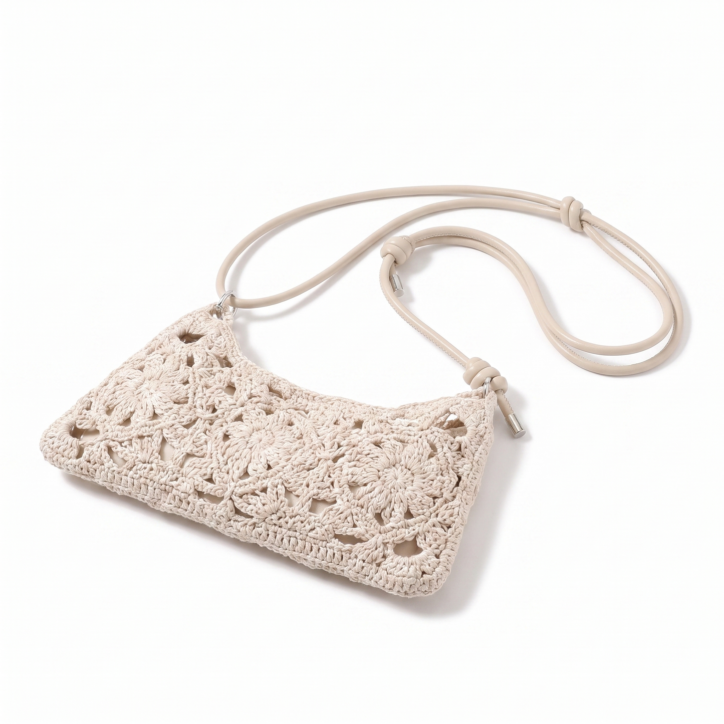 Women's Floral Print Clutch – Cream Everyday Casual Purse