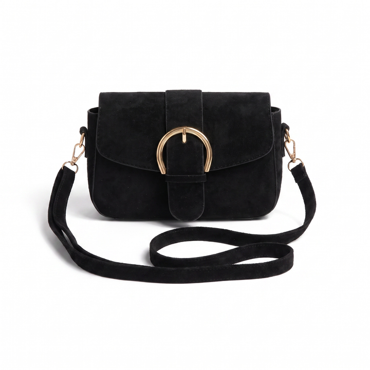 Women's Baguette Bag – Black Everyday Casual Shoulder Bag