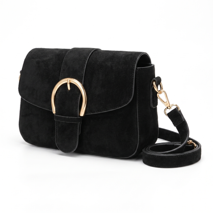 Women's Baguette Bag – Black Everyday Casual Shoulder Bag