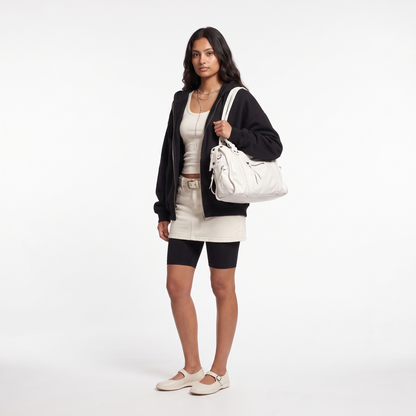 Women's Crossbody Bag, worn by a model