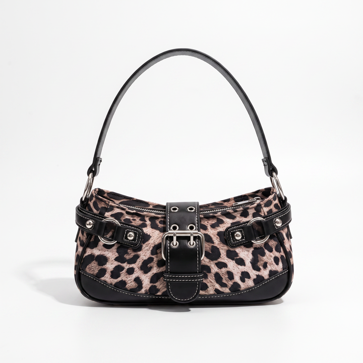 Sunoire bag 10 leopard baguette 01 front