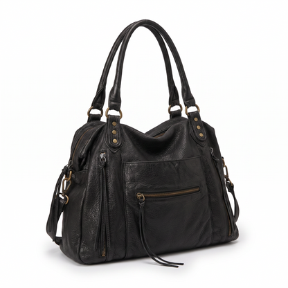 Sunoire bag 11 fringed motorcycle hobo 02 three quarter
