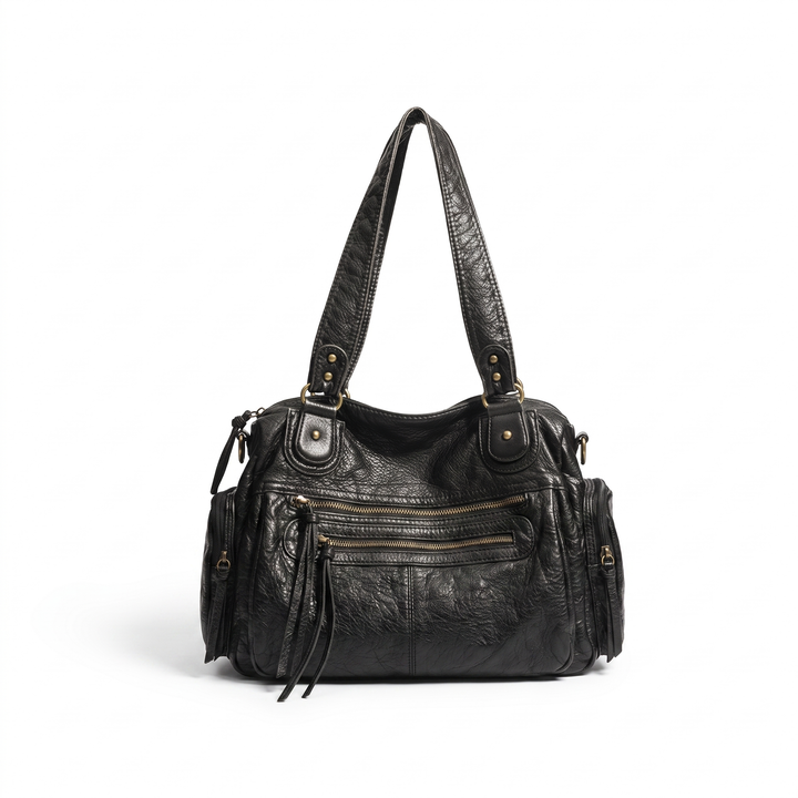 Sunoire bag 13 washed vintage satchel 01 front