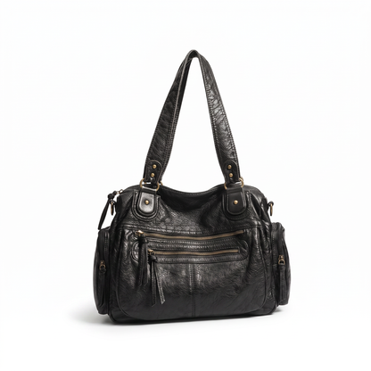 Sunoire bag 13 washed vintage satchel 02 three quarter