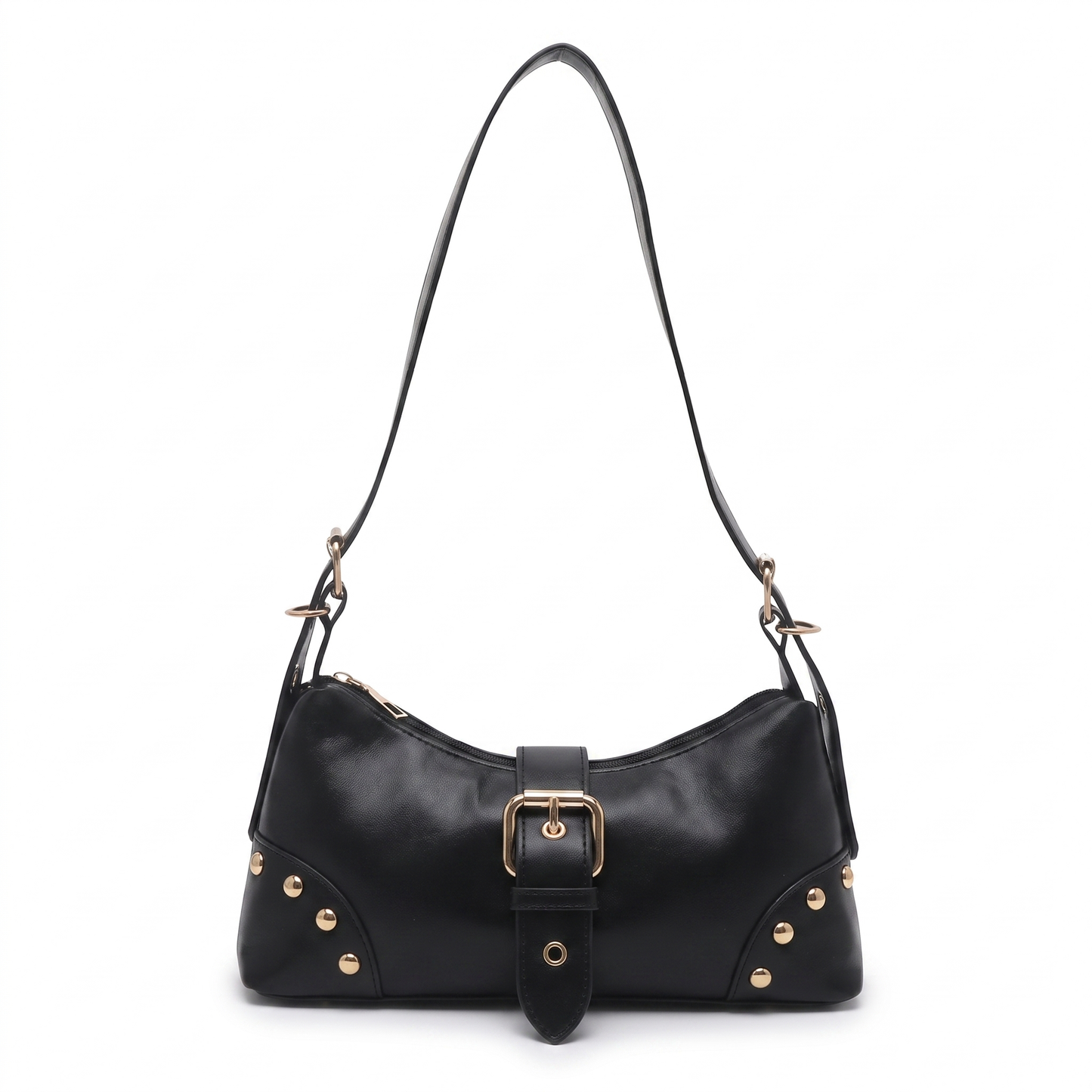 Women's Crossbody Bag – Black Everyday Casual Crossbody Purse