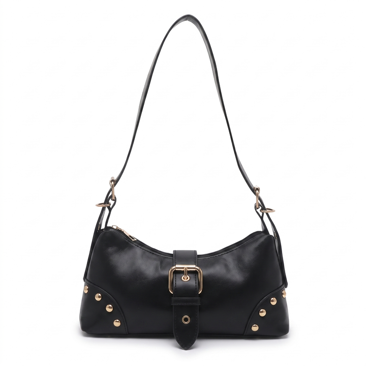 Women's Crossbody Bag – Black Everyday Casual Crossbody Purse